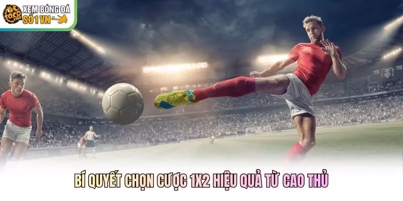 Bí quyết chọn cược 1X2 hiệu quả từ cao thủ