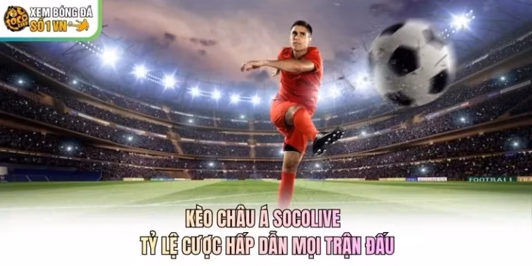Kèo Châu Á Socolive - Tỷ Lệ Cược Hấp Dẫn Mọi Trận Đấu