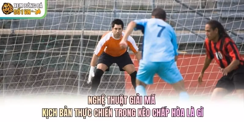 Nghệ thuật giải mã kịch bản thực chiến trong kèo chấp hòa là gì