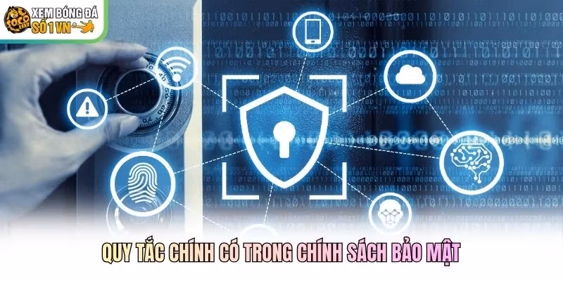 Quy tắc chính có trong chính sách bảo mật Quy tắc chính có trong chính sách bảo mật