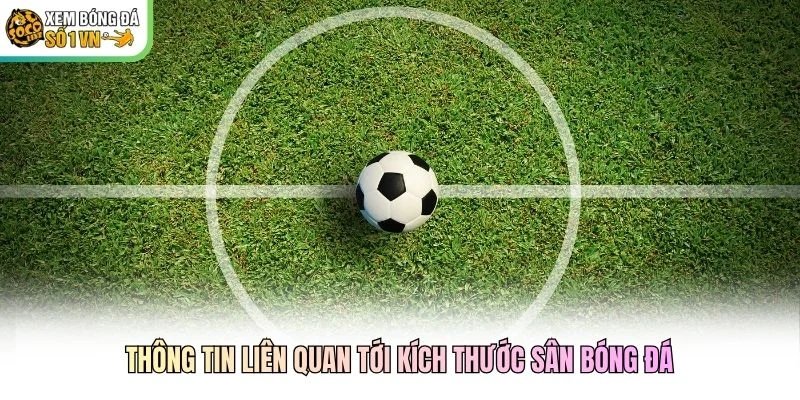 Thông tin liên quan tới kích thước sân bóng đá