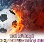 Thuật Ngữ Bóng Đá - Tổng Hợp Danh Mục Chi Tiết Tại Socolive